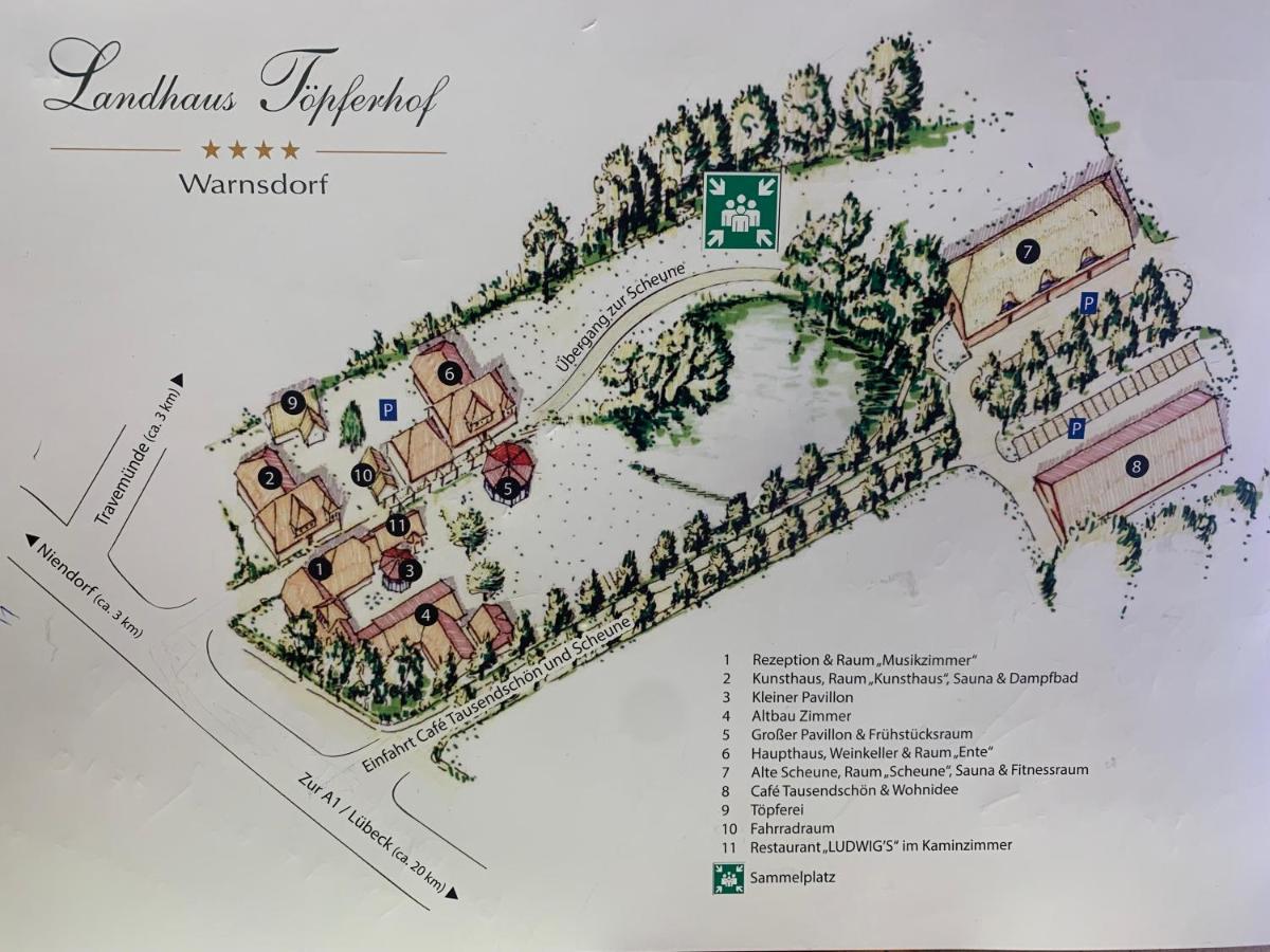 Landhaus Toepferhof Bei Travemuende Ратекау Екстер'єр фото